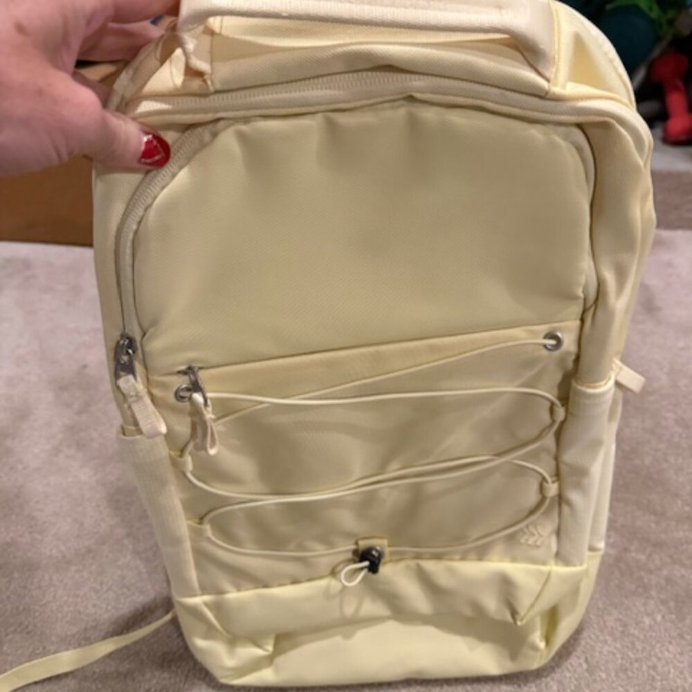 NEW All in Motion Yellow Bookbag Backpack 18"